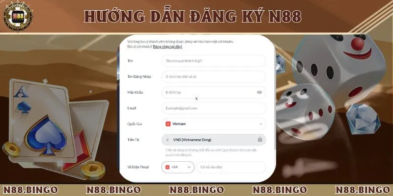N88 ⭐️ Link Vào Nhà Cái N88 【Update 2025】✔️ Đăng Ký +88K 34 Thực hiện đăng nhập N88 nhanh chóng