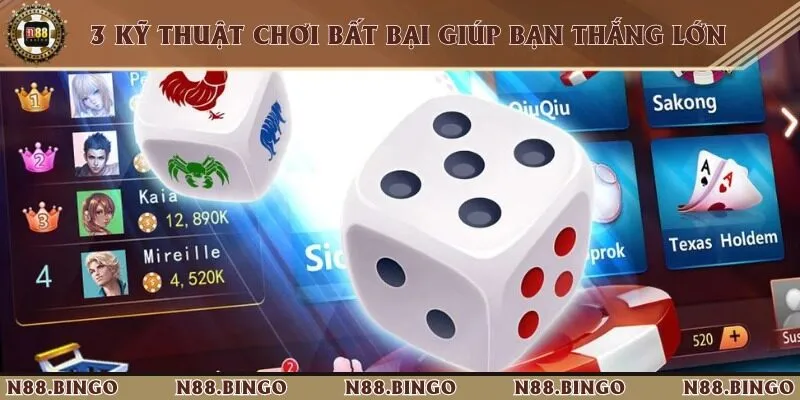 Tài Xỉu N88 Và Giải Thích Nhanh Cách Chơi Dễ Nhớ 3 Tuyệt chiêu đánh bại tài xỉu N88